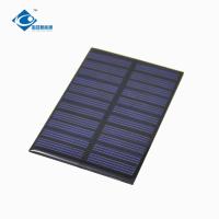 5.5V 0,5 watts para o painel solar de pouco peso super pequeno de fonte de alimentação ZW-8156 fotovoltaico
