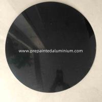 No la placa de aluminio natural O-H112 del círculo de color del palillo moderó