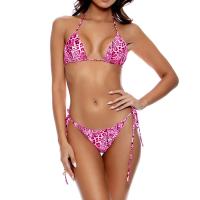 Camisetas de baño con cintura alta Trajes de baño de una pieza de tamaño grande Trajes de baño de dama Trajes de baño rosa