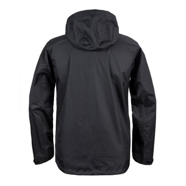 Do revestimento impermeável da chuva do trabalho dos homens do poliéster peso leve 100% dos bolsos multi exterior