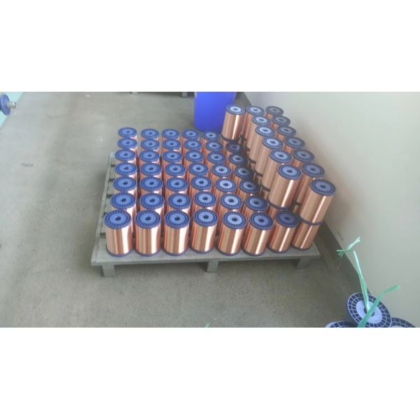 0.18mm 0.2mm 30% Copper Enameled Cca Wire Copper Clad Aluminum Wire for Motor Winding