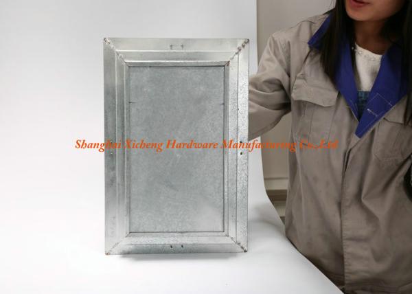 Rectangle Quick Install Steel Access Panel With Heavy Hatch  Four Hooks