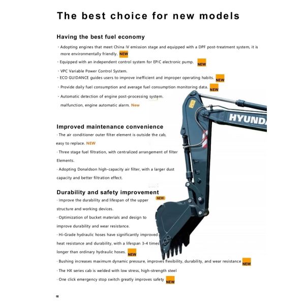 Korea Hyundai Excavator HX155L Wheel Jindongyu Machinery