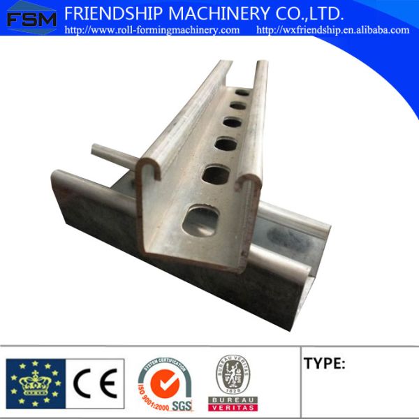 GI Steel 1.2 - 2.0mm Stud Roll Forming Machine Used For Light Steel Stud and Track
