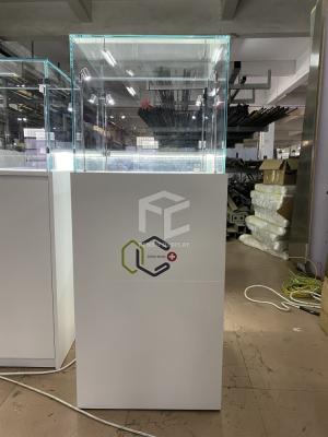 T4 LED Jewelry Shop Furniture 500*500mm Display Case Counter
