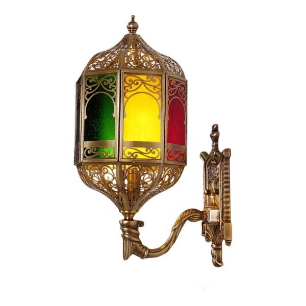 Colored Balcony Vintage Copper Wall Light Project Lighting Design