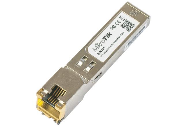 RJ45 1.25Gbps 1000m Sfp Transceiver Module Mikrotik S-RJ01