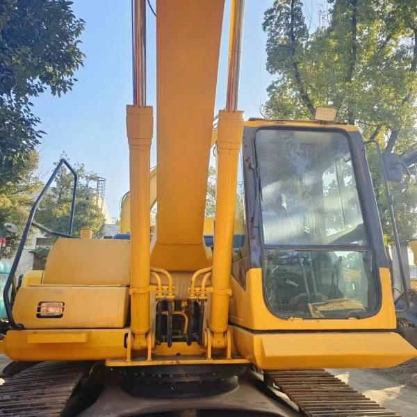 Excavadora original japonesa Komatsu PC200 com capacidade de balde de 0,8m3 e peso de 20000 kg