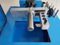 12v Blue Color Car Lading 35kg Hose Skiving Machine 2 Inch Motor Power 0.4kw For Benefit / Hose Peeling Machine