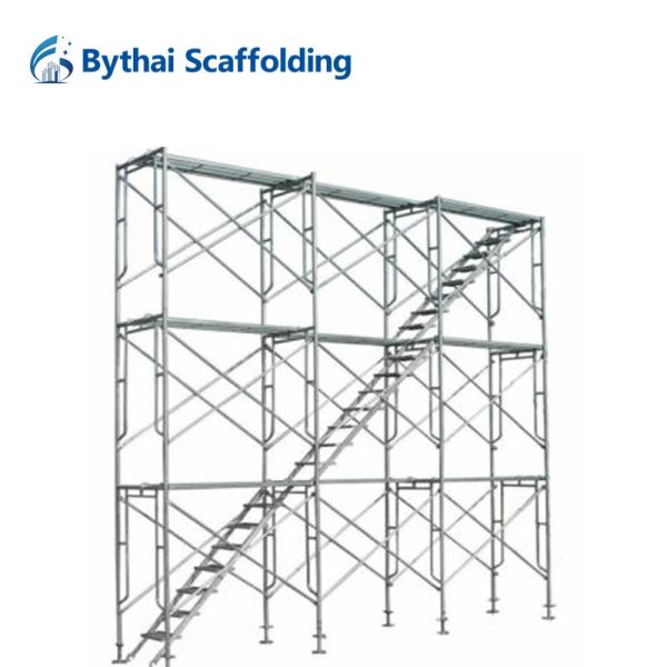 Easy Assemble EN12810 Walk Through Frame Scaffolding Various Sizes to South America