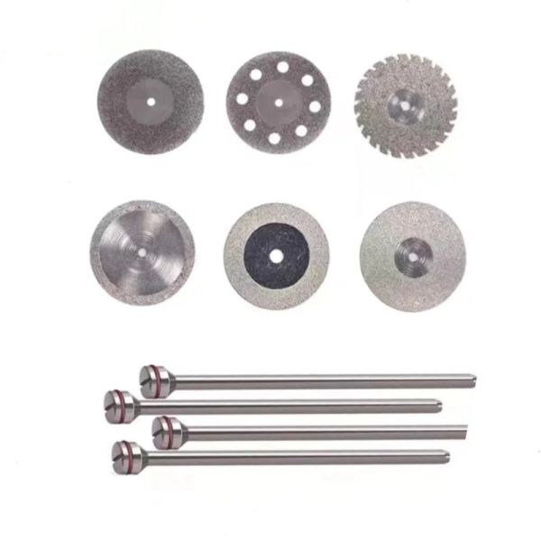 Ультратонкий сцинтерованный бриллиантовый режущий диск двусторонний зубной бриллиантовый диск