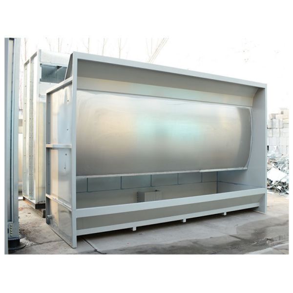 Environmental protection Water Curtain Spray Cabinet Paint Mist Purification Equipment Cyclone Water Curtain Booth