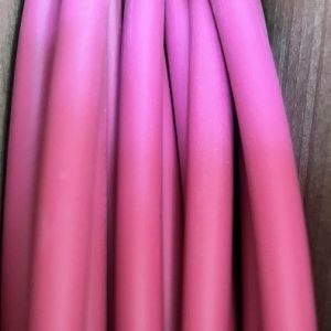 Tubo rosado 4.5m m, tubería ultra fina muy flexible del aislamiento del encogimiento del calor del encogimiento del calor de la pared
