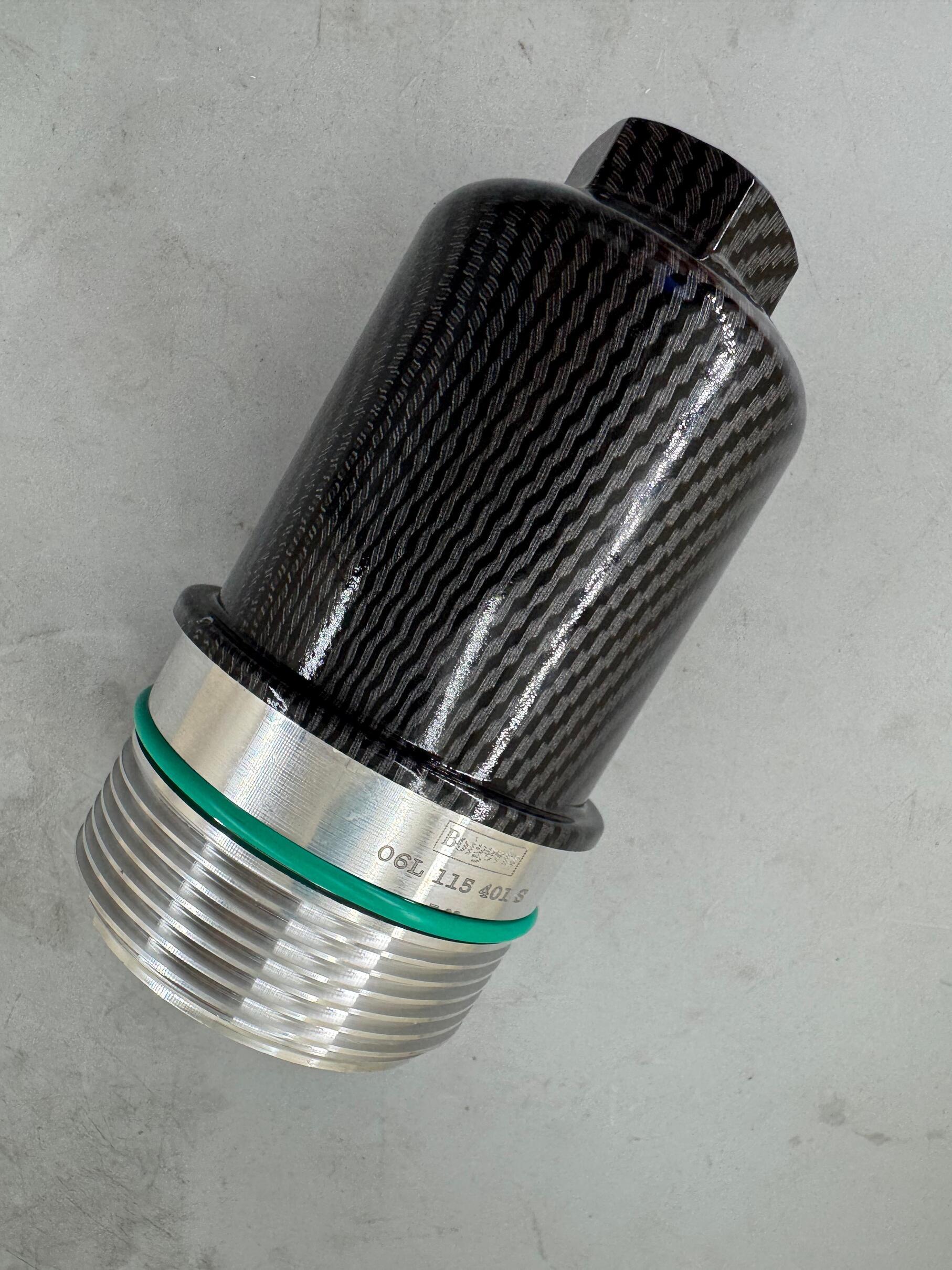 High quality Oil Filter Cap Aluminum Charcoal Gray 06L115401S for B9