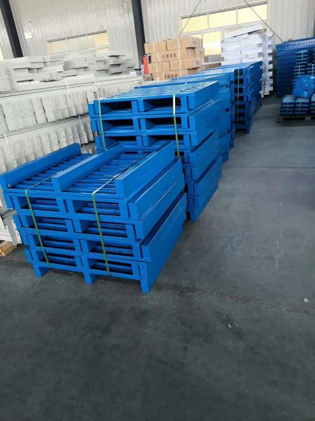 Customized 2 Way Steel Pallet warehouse pallet 500-2000 kg  Load Capacity