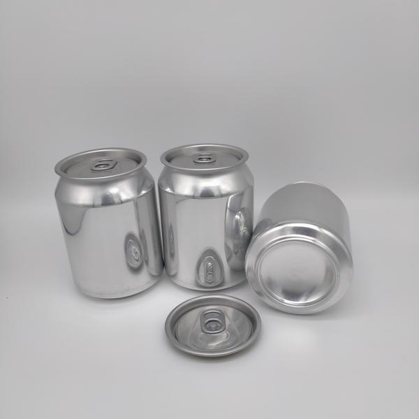 HD chapeou imprimir as latas de alumínio vazias 250ml 500ml 330ml da água
