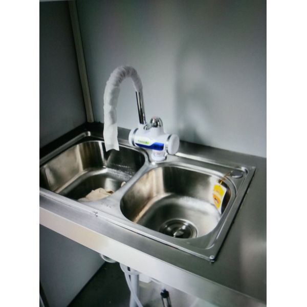 Airstream BBQ Food Cart Food Truck Trailer Fully Equipped Tow Bar Trailer for Winery