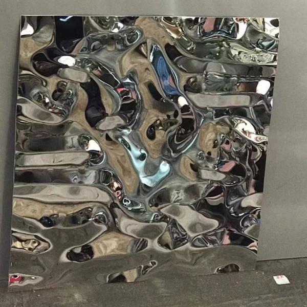 Metal Water Ripple Stainless Steel Sheet 310 904 0.5Mm Thick