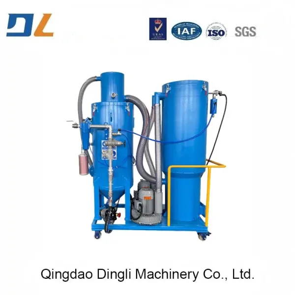 100% Dust Free Operation Vacuum Recovery Sand Blasting Machine