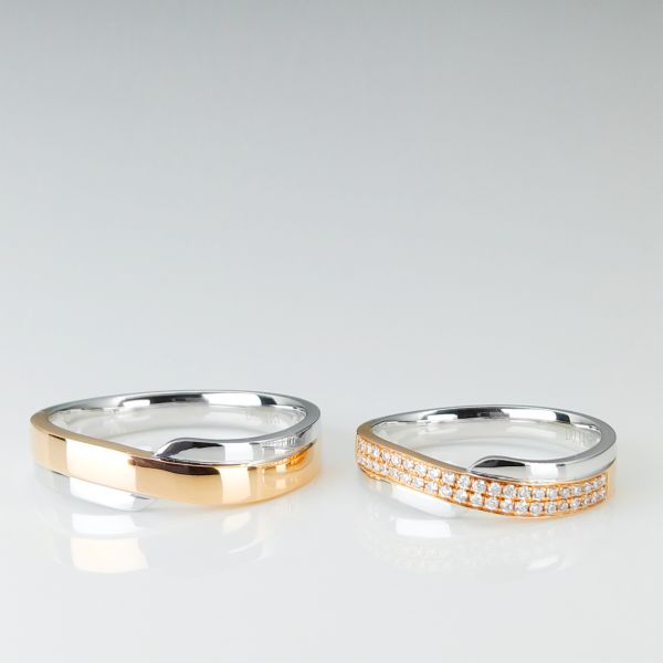 0.011ct Jewellery Couple Rings