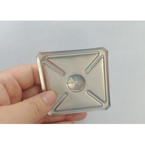 2-1/2 Inch Galvanized Steel Square Self Locking Washer For CD Weld Pins