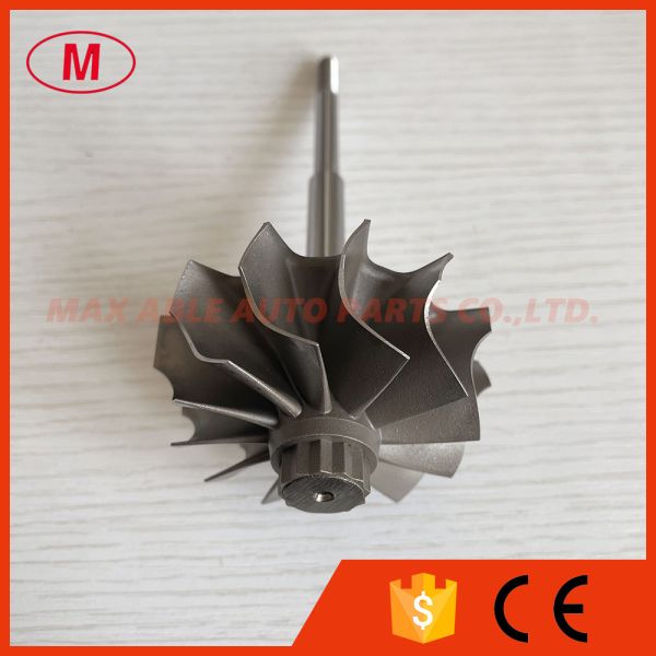 TD06STD 55.1X65.2mm 12 blades Turbo turbine wheel shaft / turbine shaft&wheel