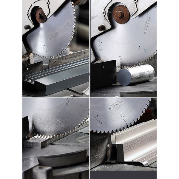 2-5 MM thickness Aluminum TCT carbide teeth CIRCULAR SAW BLADE with Gold TIN Coating