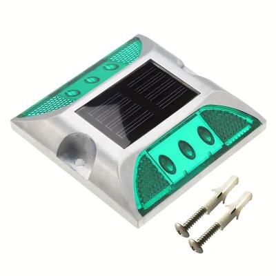 Aluminum Casting IP68 Waterproof Solar Powered Road Reflectors ODM