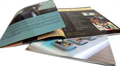 4p, papier d'art de 250gsm C2S, stratification mate pour les magazines du commerce d'impression de vente de couverture
