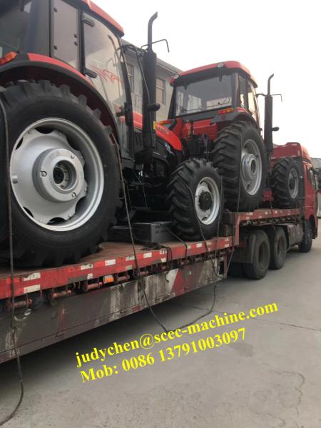 Trator de carregamento resistente da roda da agricultura de LG1504 6580kgs 150HP