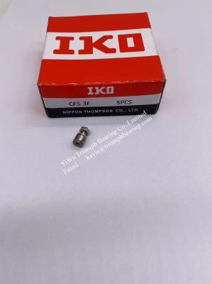 IKO  Stainless Steel Miniature T  Track Roller Bearing , Cam Follower  CFS 3F  ,CFS3F
