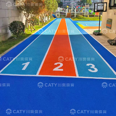 Nontoxic EPDM Rubber Playground Surface for Outdoor Playground Safety Flooring