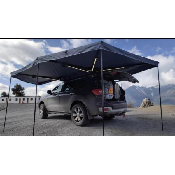 4x4 Camping Outdoor 4 Person Roof Top Tent Car Side Awning 360 Degree Awning Free Standing