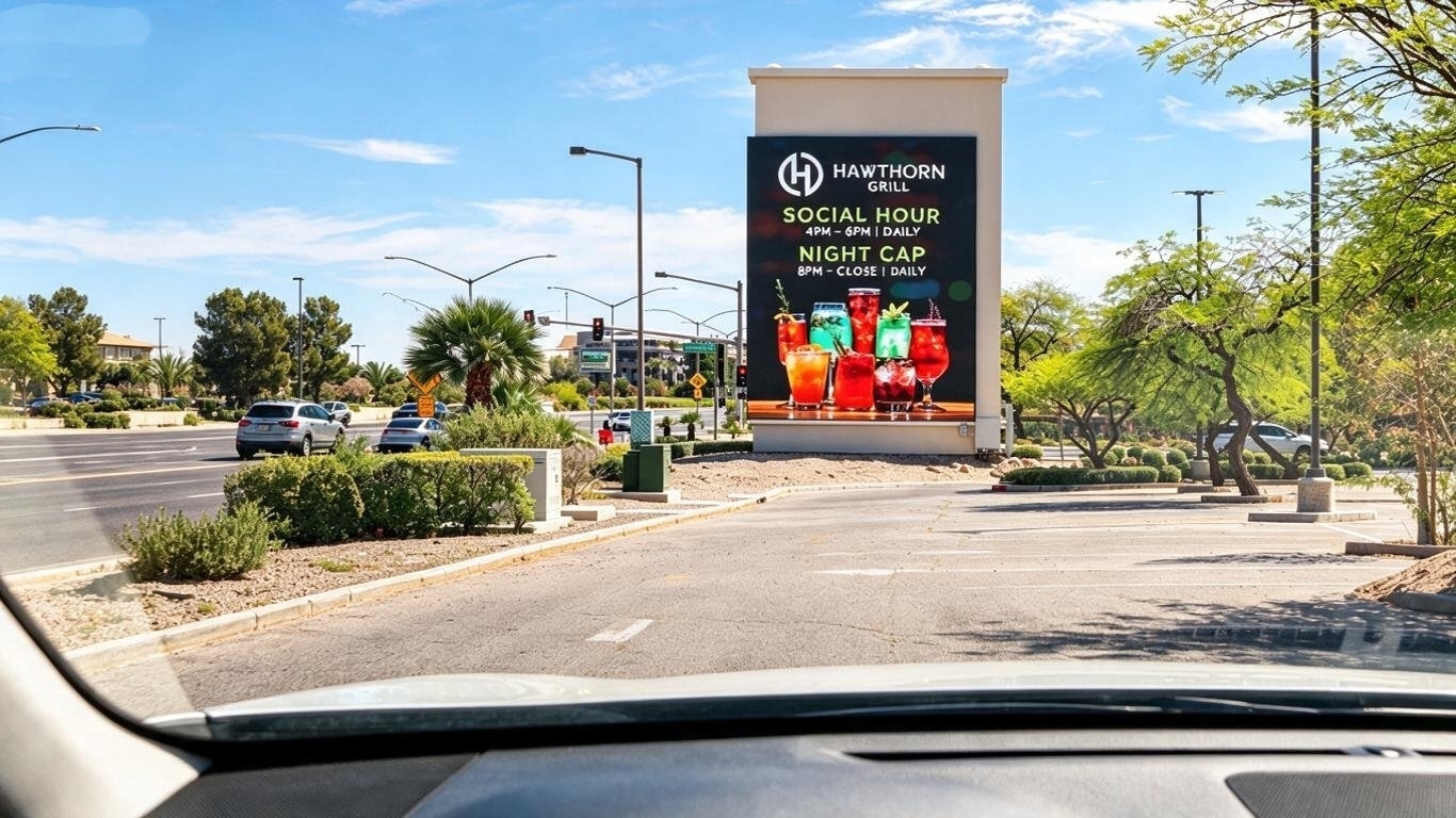 Outdoor LED Screen IP66 Waterproof Commercial LED Advertising Signage