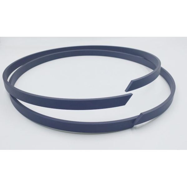 PTFE+25% Carbon Fiber Hydraulic Cylinder Piston Seals Acid Alkali Corrosion Resistant