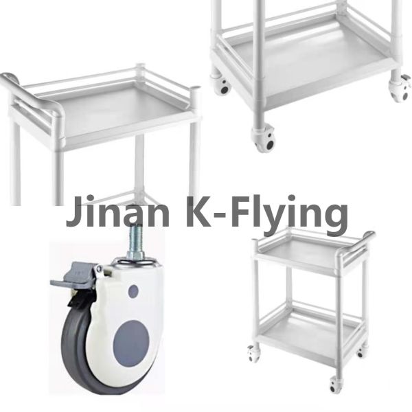 Аппаратуры больницы Engeering тележка вагонетки пластиковой медицинская