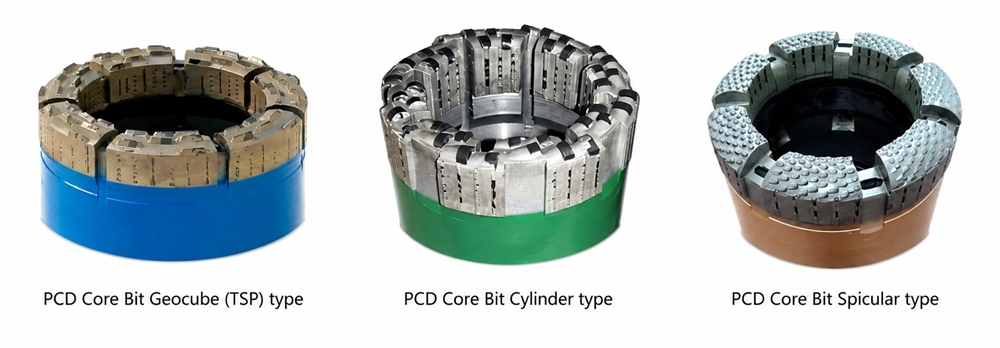 TSP Diamond Core Bits Wear Resistant For Mineral Exploration Rock Coring