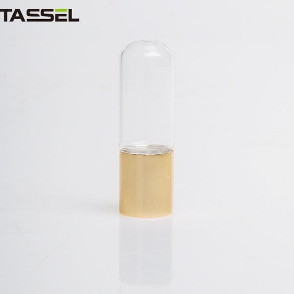 Glass Tube Roller Ball Bottles 15.1*6.7mm Screen Printing Surface