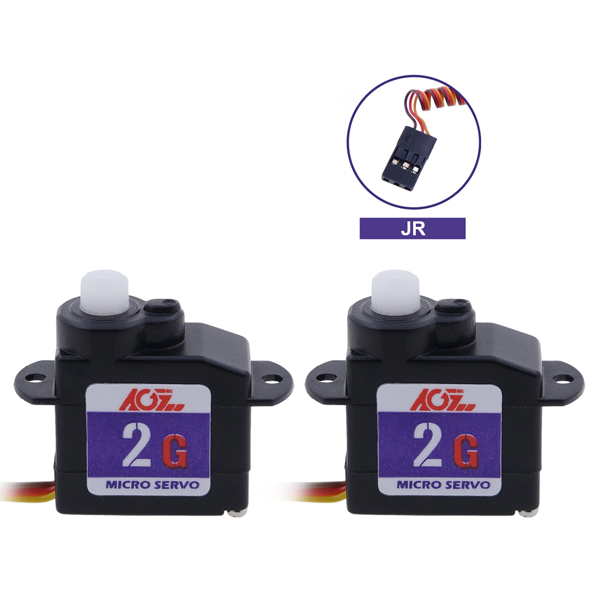 New AGFRC Factory Price 2.2g 120 Degree Plastic Gear 0.11KG 4.2V Durable Coreless Digital Mini RC Aircraft Robot Servo