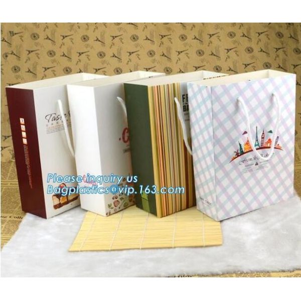 Bread Art Packing Kraft Paper Bag,Food Grade disposable Paper Bag With Logo Print,Beautiful printing Food grade package