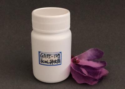 Wide Mouth Pe Pill Bottle White Plastic Cap General Medical Capsule Packaging