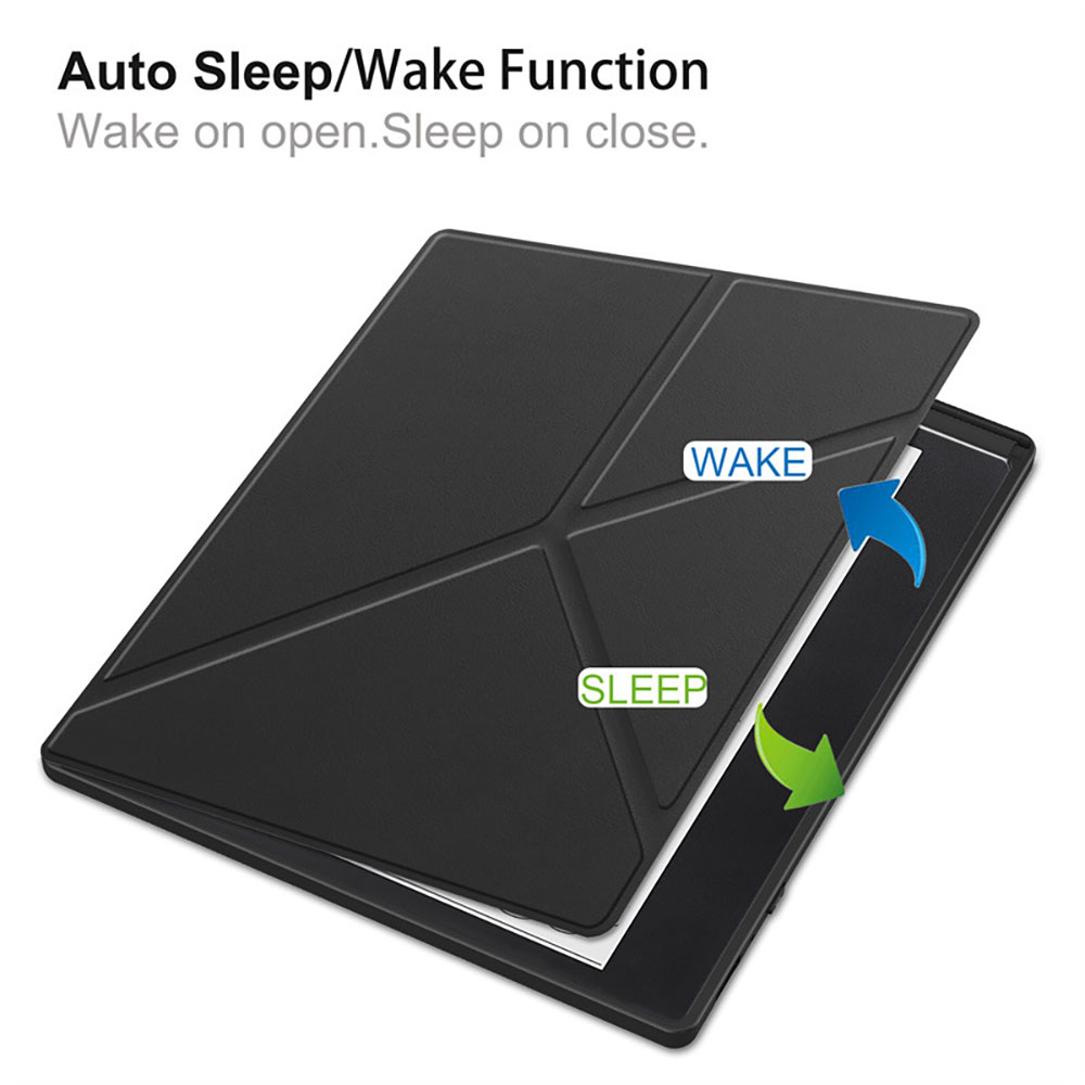 Laudtec Built-in 2-Way Stand SleepCover Case for BW eReader Smart Wake/Sleep Cover Flip Case for Kobo Elipsa 2e