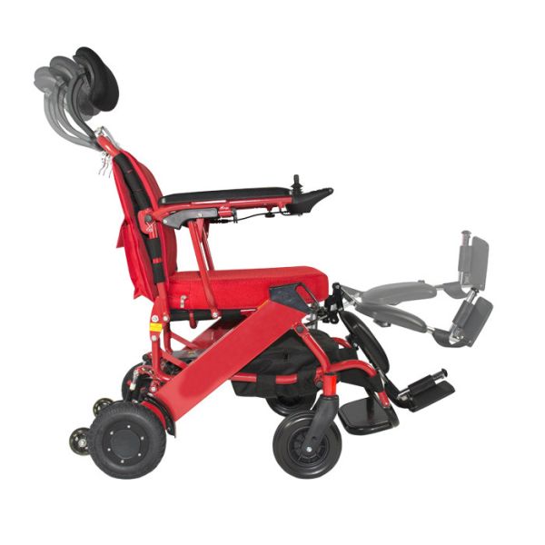 Портативная облегченная с ограниченными возможностями складывая кресло-коляска электричества
