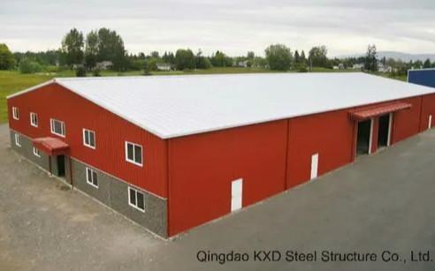 Prefab Light Steel Frame Construction Structure Modular Frame Chicken Poultry Farm House