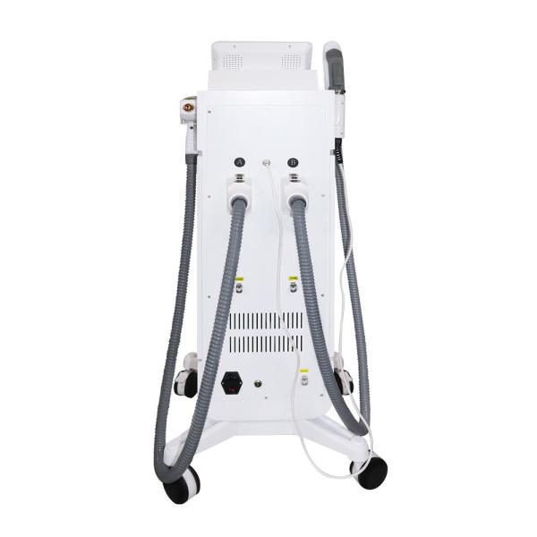 Painless 808nm Q Switched Nd Yag Laser Ipl Acne RF Therapy Machine Bithmark Eyeline Tattoo Removal