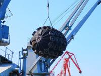 los rayos de 2500mm×5500m m Marine Pneumatic Fender Anti Ultraviolet envían la defensa