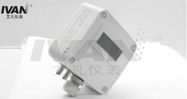 16-30V DC High Precision Differential Pressure Transmitters with Digital Display ±10000pa Pressure Range