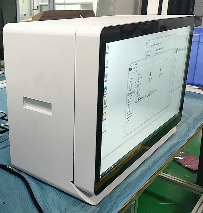 18.5 Inch Interactive Transparent Display Cabinet Creating Immersive Product Experiences