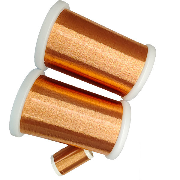 AWG 46-10 Enameled Copper Winding Wire Overcoat Polyamide Enamelled Wire For General Motor