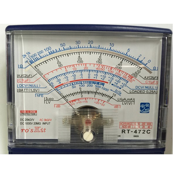 472C Analogue Multimeter Multi Tester